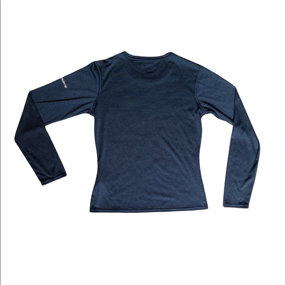 Brooks EZ T Run Happy Navy Long Sleeve T-Shirt - Picture 13 of 14